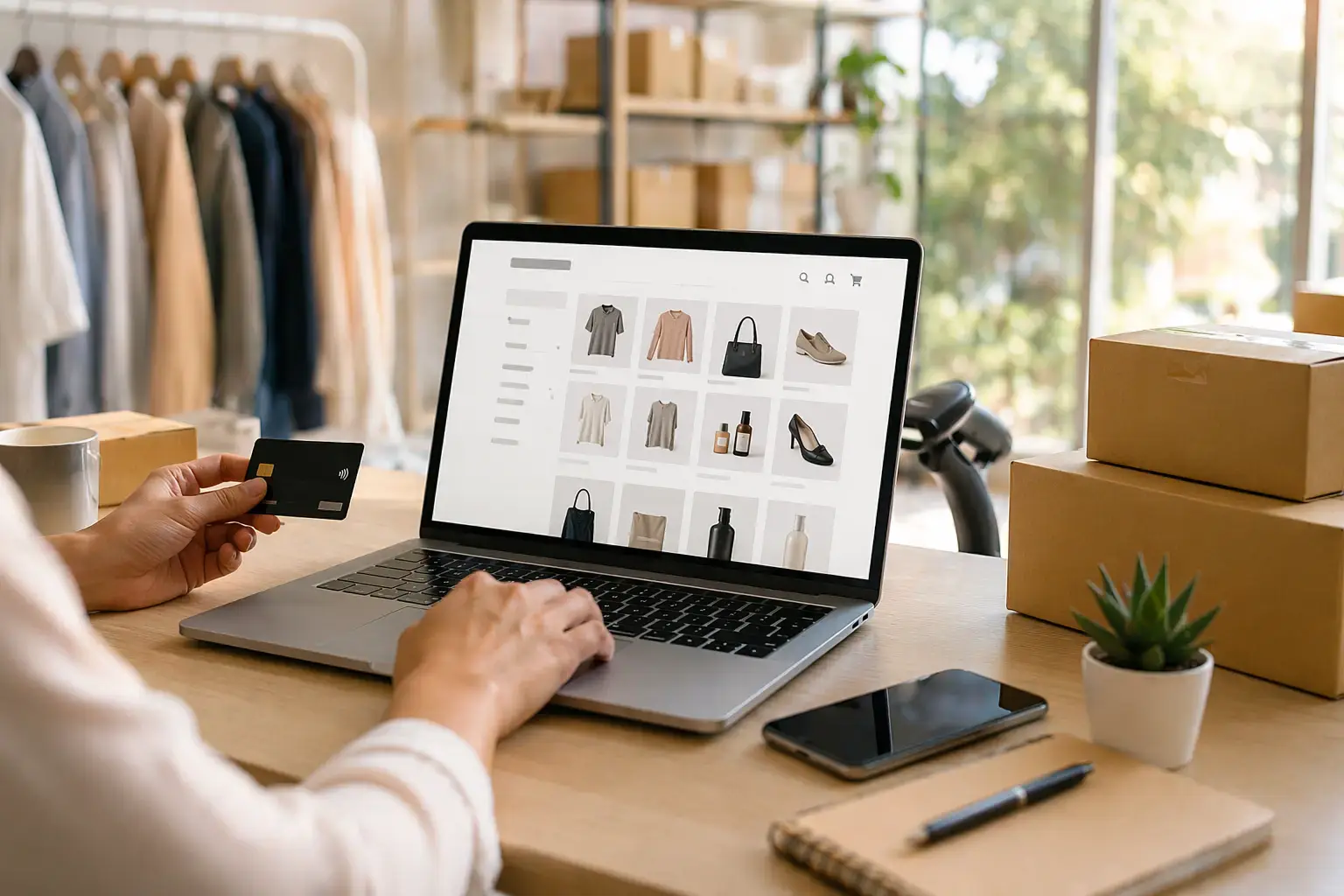 Création site e commerce Suisse boutique en ligne design et conversion